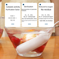 Portable USB Fruit and Vegetable Purifier Machine