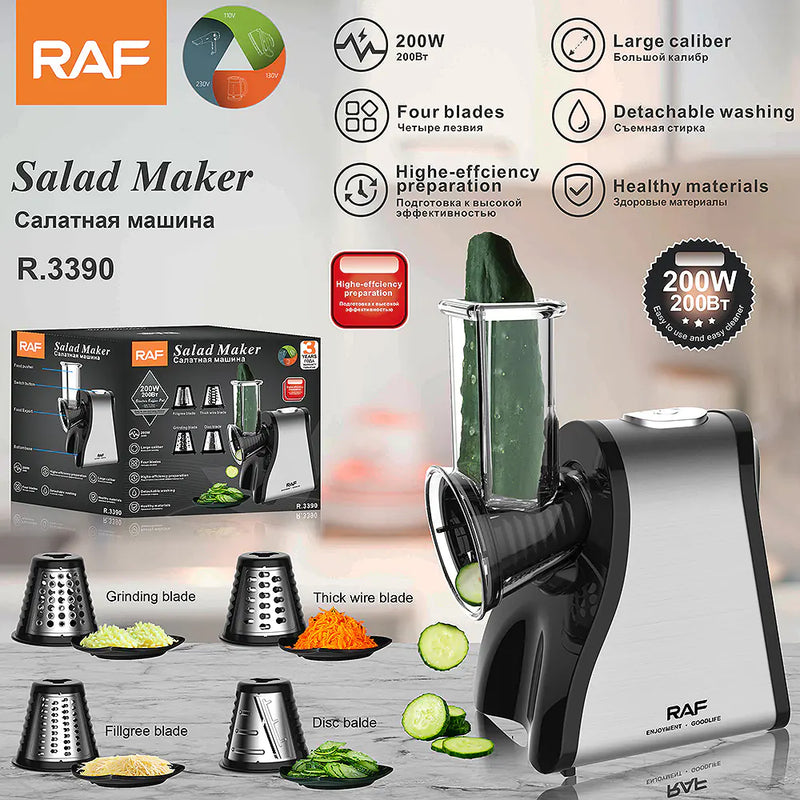 Electric Cheese Grater and Vegetable Slicer Machine