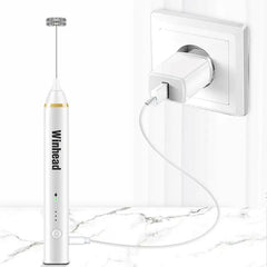 Rechargeable Hand-held Blender and Milk Shaker